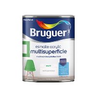 Bruguer Esmalte Acrylico Multisuperficie Matte White Permanente 0,250L 5160685 — image 1