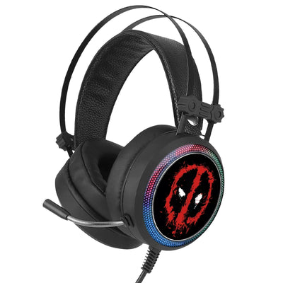 Headphone Gaming Deadpoool Black Sound Virtual 7.1/ JACK3.5MM/ Cable 2.2M — image 1