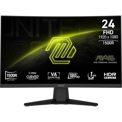 MSI Monitor Mag 244C 23.6 1920 X 1080 Pixels Full HD LCD Black — image 1