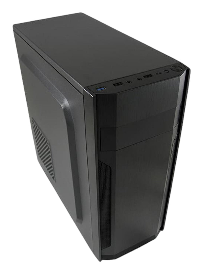 PC Case Lc-power 7036B, Midi Tower, PC, Metal Plastic Black Atx, microATX, Mini-itx, 14,5CM