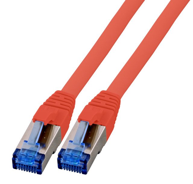 Cable Efb RJ45 Network S FTP CAT.6A Superflex Lszh Red Laenge 25M 10GBIT 500MHZ 100 Prozent Kupfer With CAT.7