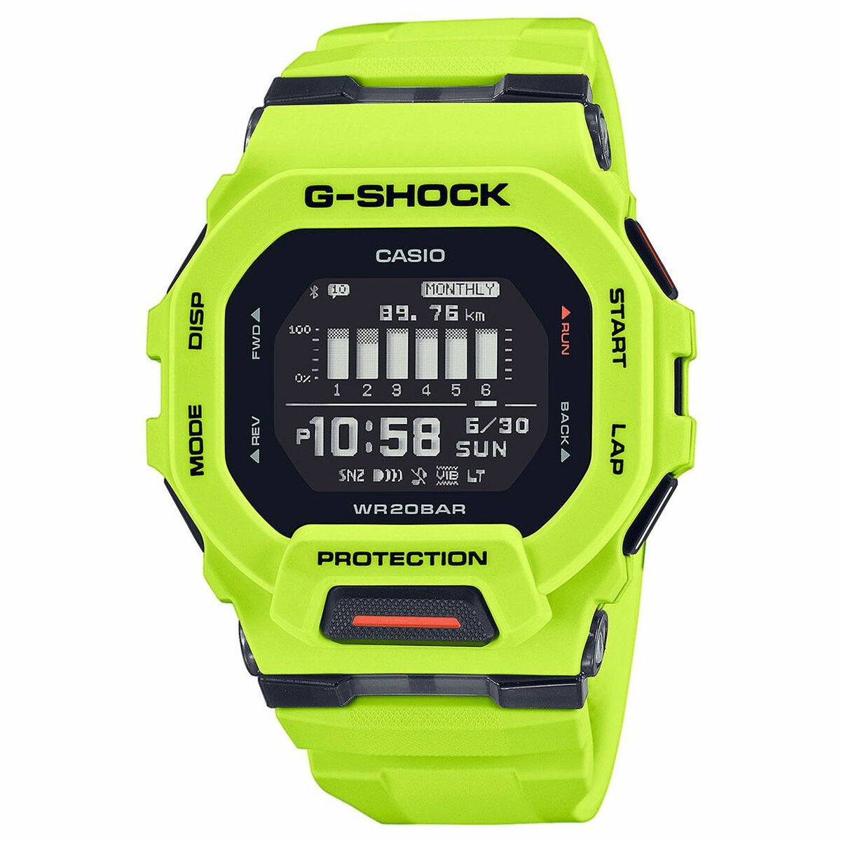 Casio G-Shock Men's Watch Casio G-Shock Gbd-200-9Er Yellow Ø 40 Mm