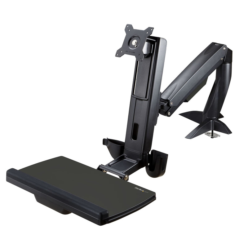 StarTech.com Arm Stand Pie And Sentado Arm Adjustable Assembly Desk Pie Or Sentado Monitor VESA