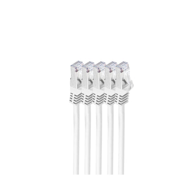 Shiverpeaks RJ45 Network Cable S FTP, CAT.7 VE5, 0,5M White — image 1