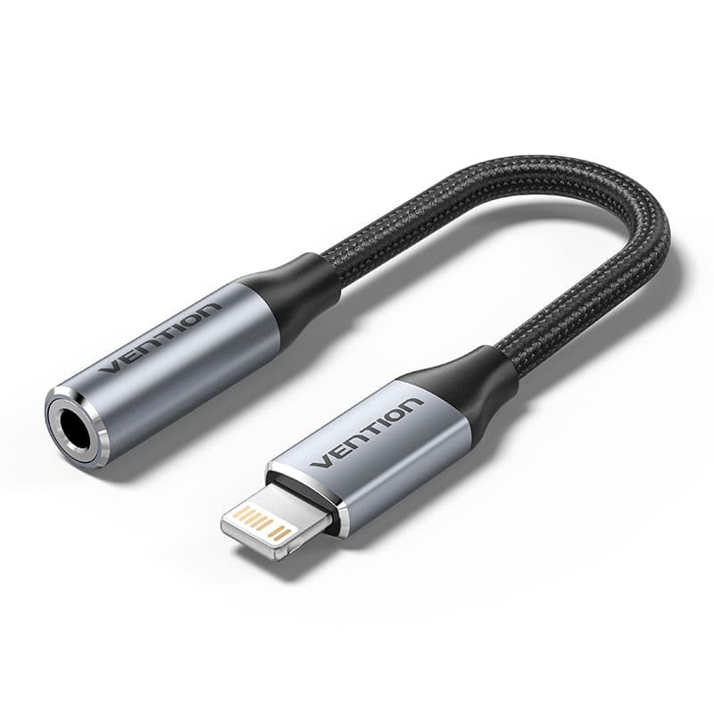 Vention Adapter Audio Bmbha Jack 3.5 Female USB Type-c Male 10CM Grey