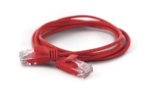 Wantec Network Cable UTP CAT.6A D2,8MM 0,10M Red — image 1