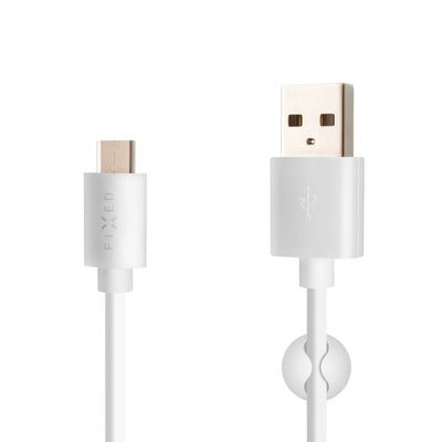 Fixed Datový a Nabíjecí Cable USB-A - Usb-c, 20W, Délka 2M, Bílá — image 1