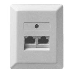 Ze Kommunikationstechnik 1-622.42.5.11 Socket Power White — image 1