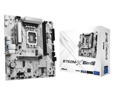 Asrock Motherboard B760M-X GEN5 1700 MATX HDMI DP Dd — image 1