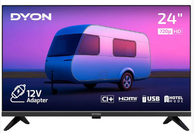 Dyon TV Enter 24 Pro-x-v - TV LED 24 With Connector 12V Camping And Caravana, Sintonizador Triple HD (DVB-S2/T — image 1