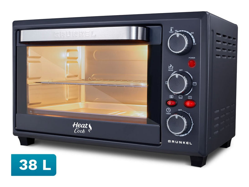 Grunkel Horno Desktop HR-38PRO 2000W Capacity 38L Negro