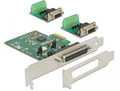 Delock 65841 Card Pci Express a 2 X Serial RS-422/485 Protection Esd Protection Opcional Contra Sobretensiones — image 1