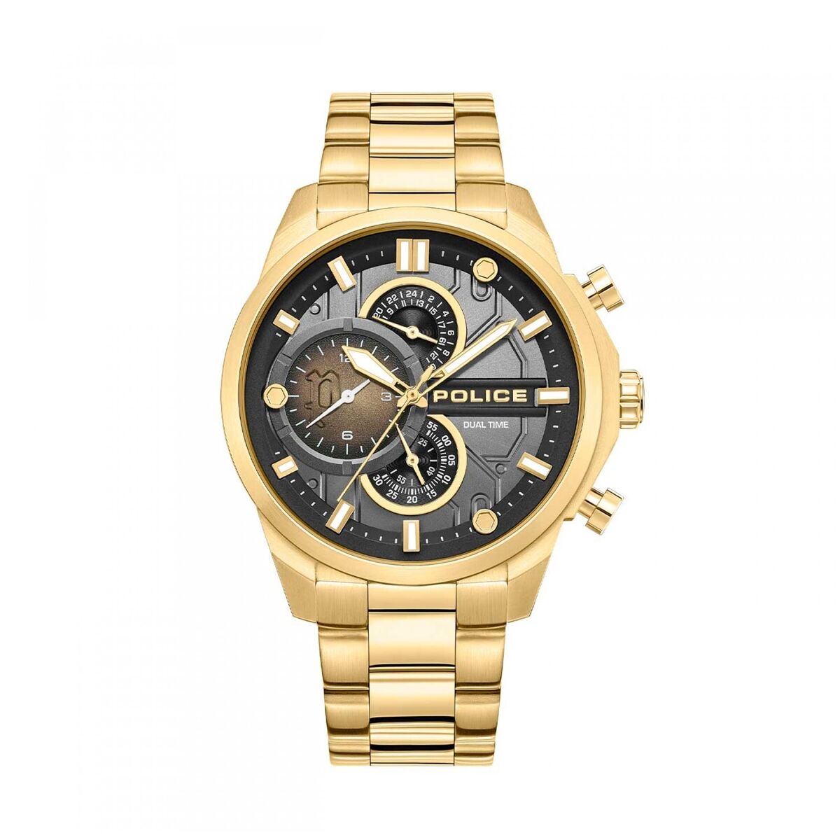 Police Men's Watch Police Pewgk0039208 Golden