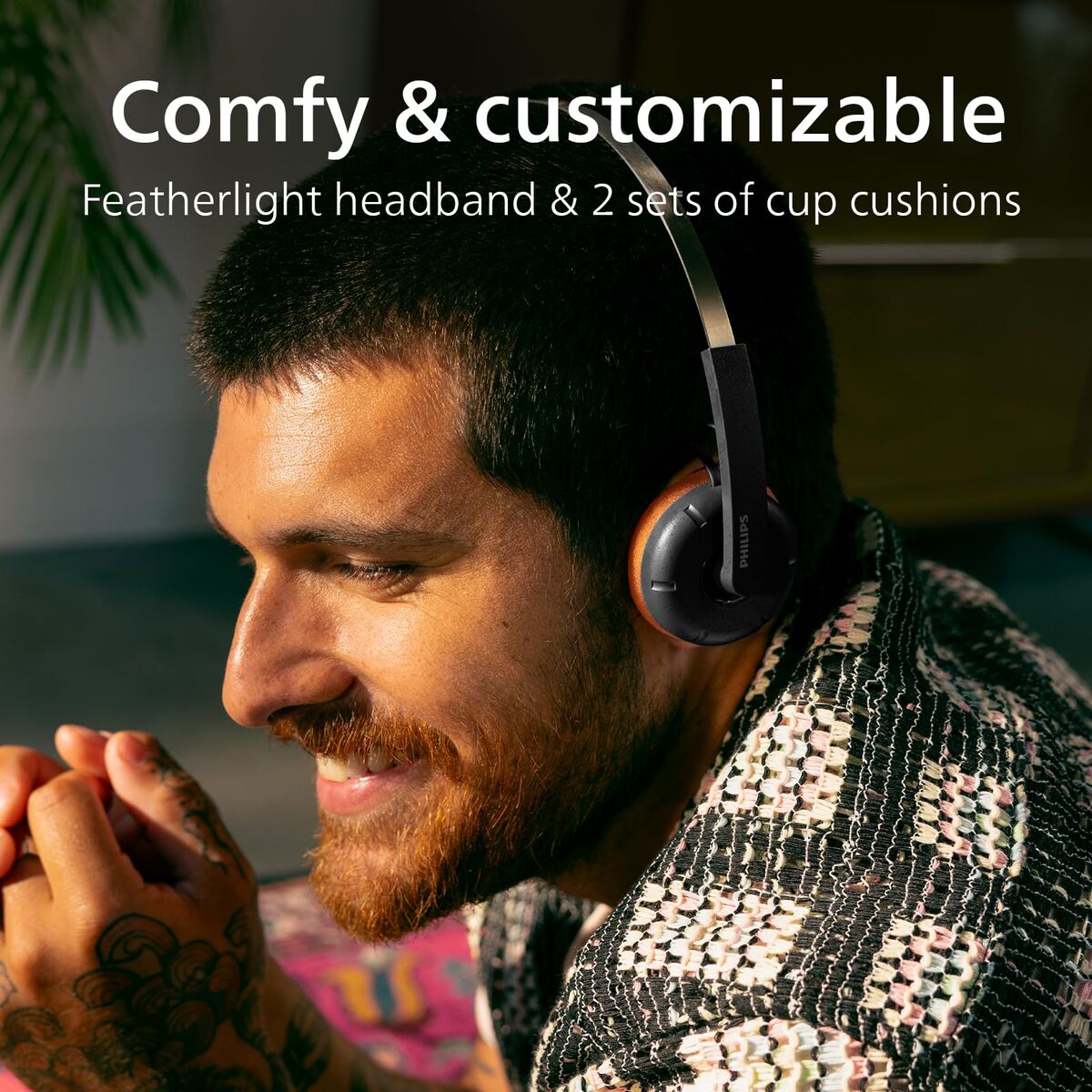 Philips Headphones Philips Tah2000Bk Black