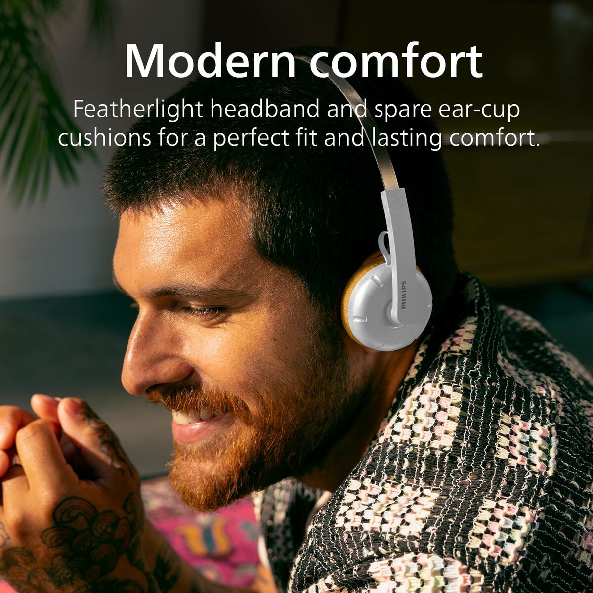 Philips Headphones Philips Tah2000Wt White