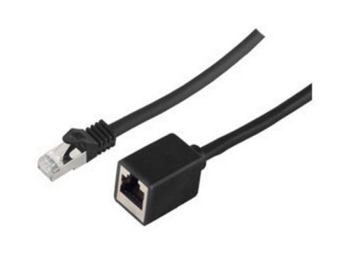 S-conn BS08-62025 Network Cable Black 1M CAT.7 S/FTP (s-STP)