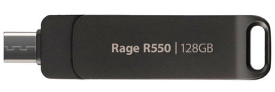 Patriot Rage R550 128GB Dual USB a + C, Alu, 100MBS — image 1