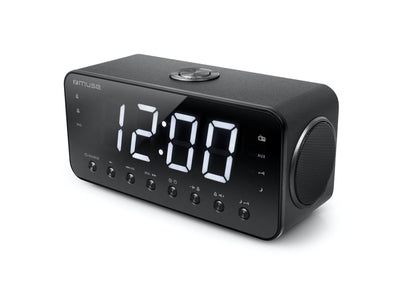 Muse M-192 Cr Radio Watch Despertador Digital Black — image 1