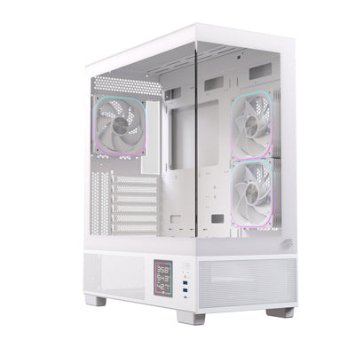 Einarex Box ATX Semitorre S501D RGB White EXCS-PR-51DR-W — image 1