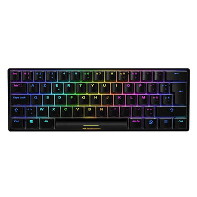 Sharkoon Keyboard French SGK50 S4 USB Azerty Black 4044951033997 — image 1