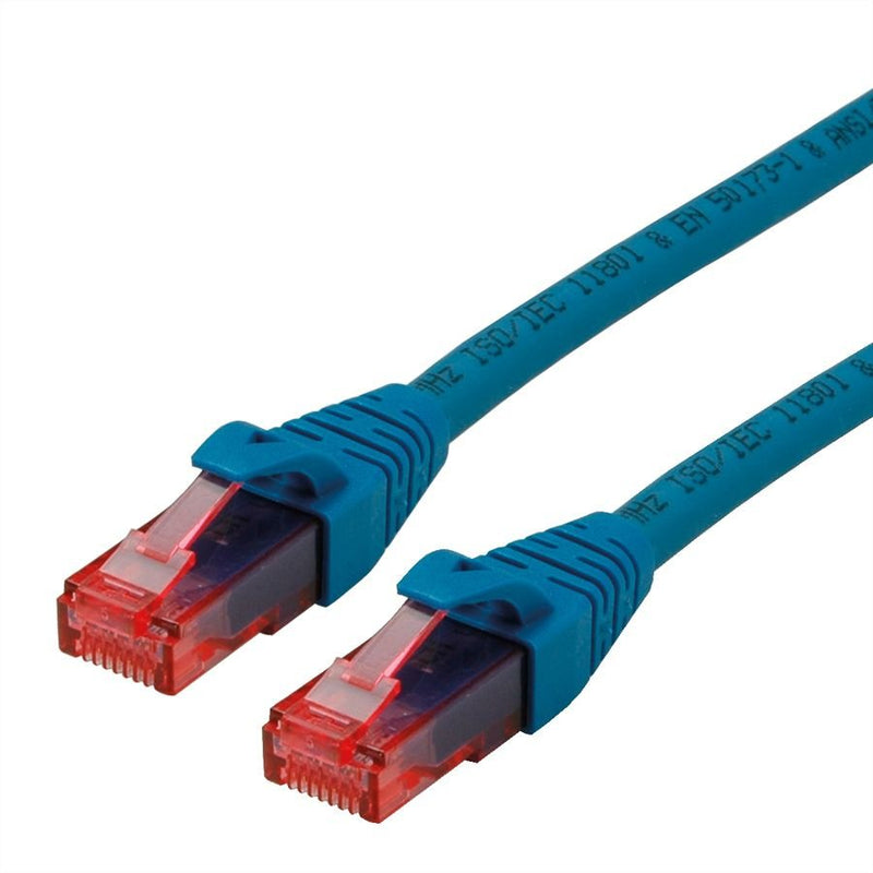 Roline Network Cable CAT.6 UTP, Component Level, Lsoh, Azul 1M