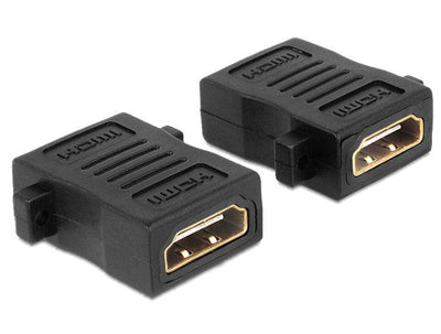 Delock Adapter HDMI Cable H/H Black — image 1