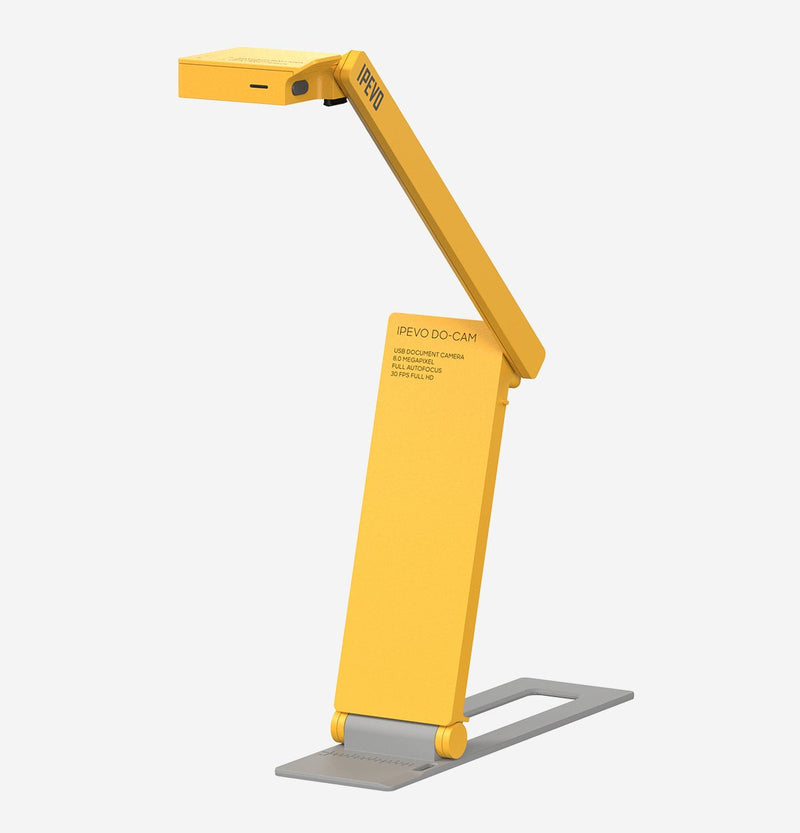 Ipevo Camera Documentos USB Do-cam Yellow Ce, Laptop And Compacta Ultra-hd 8 MP