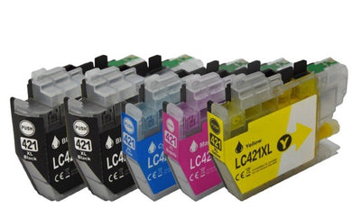 Peach Cartridge Brother LC-421XL Multipack Plus Compatible — image 1