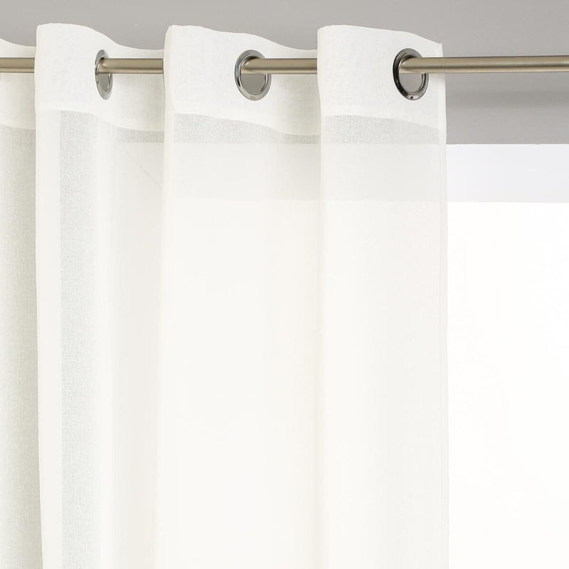 Visillo With Ollaos Colour White Roto 140X240CM