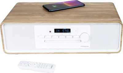 Thomson Micro Sound System Bt Radio Fm/Cd/MP3/USB 50W White MIC301IBT — image 1