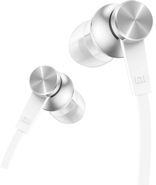 Xiaomi Headphones Intrauditivos Mi In Ear Basic With Microphone Jack 3.5 Plateados — image 1