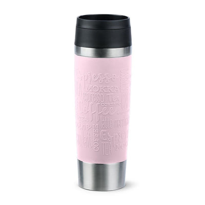 Emsa Travel Mug Thermal Classic Large Pink Claro/Steel Inoxidable, 0,5 Litros N2022400 — image 1