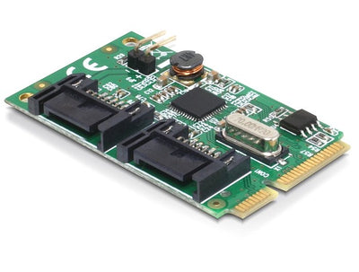 Delock Minipcie e/S PCIE 2XSATA 6GB/S, Controlador 95233 — image 1