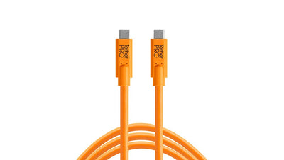 Tether Tools CUC15-ORG USB Cable 4,6M 3.2 Gen 1 USB C Orange — image 1