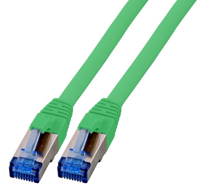 Efb RJ45 Network Cable S FTP CAT.6A CAT.7 Tpe Superflex 15.00M Green