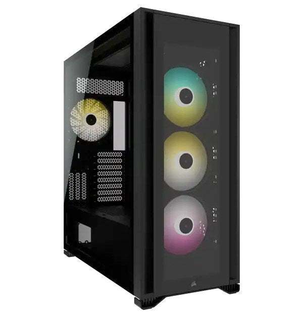 Corsair PC Case ATX Semitorre Icue 7000X Glass Tempered Black