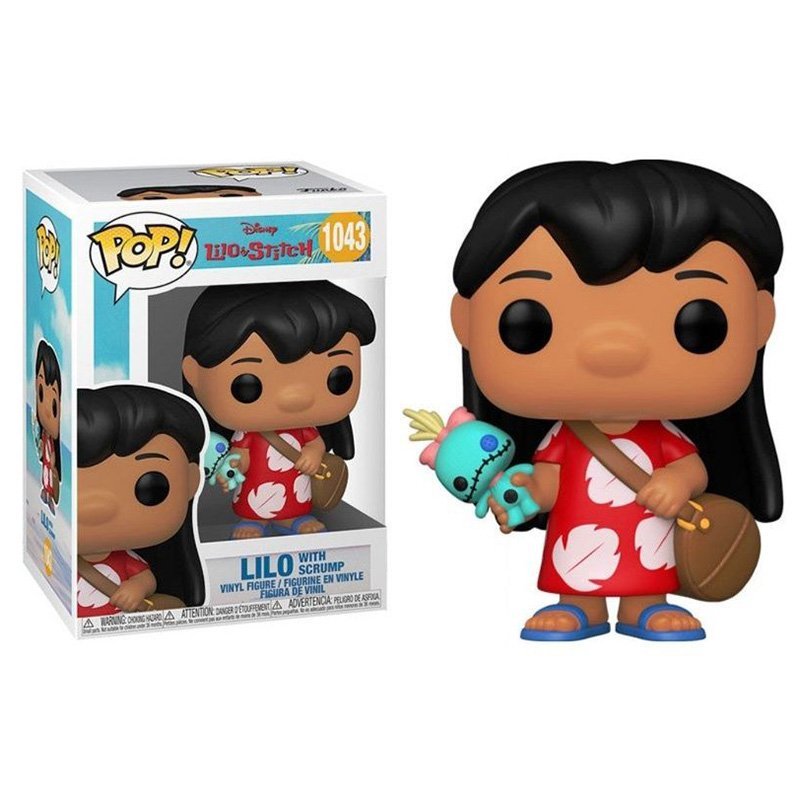 Figura Pop Disney Lilo Y Stitch Lilo Con Scrump