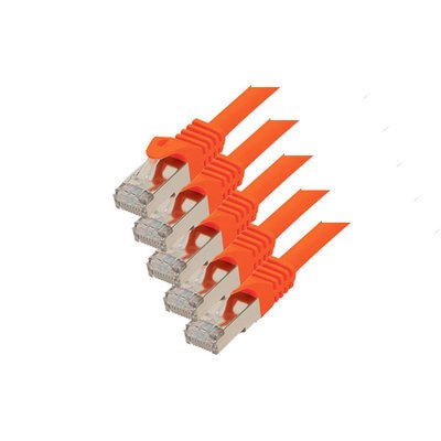 S/Conn Maximum Connectivity CAT.7, 2M Network Cable Orange S/FTP (s-STP) — image 1