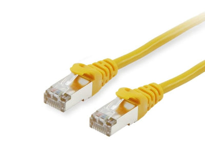 Equip Latiguillo Apantallado S/FTP Categoria 6 Libre Halogenos 15M Colour Yellow P/N 605568 — image 1