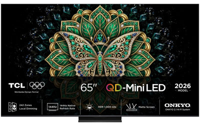 Tcl TV 65C6K Pro Smart TV 65 4K UHD Qd-miniled 144 HZ Black — image 1