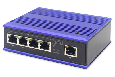 Digitus Switch Industrial 5 Ports 10/100 Rango Temperatua Extendido — image 1