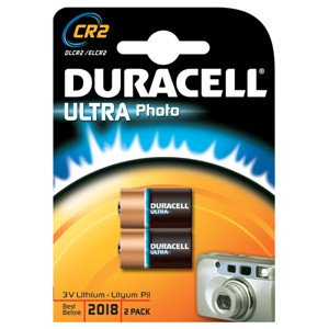 Duracell Ultra Battery Litio Foto CR2 3V BLISTER*2