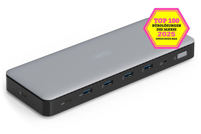 Digitus Docking Usb-c-hdmi, Dp, Usba, Usbc, RJ45,DC, Audio Silbe — image 1