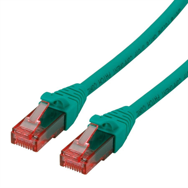 Roline Network Cable CAT.6 UTP, Component Level, Lsoh, Grn, 5M