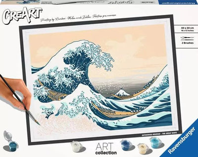 Ravensburger Collection Creart Art - Large Ola (hokusai), Pintura 23690 — image 1