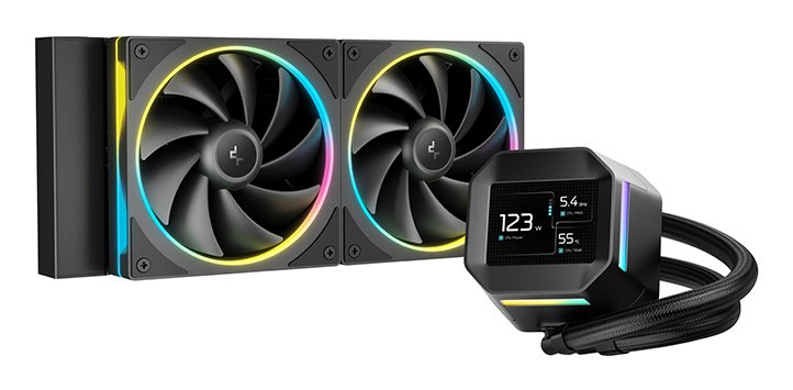 Deepcool Refrigerador Liquido CPU LM240 LED RGB R-LM240-BKDMMC-1