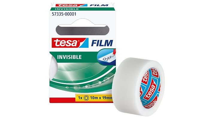 Tesa Tesafilm Invisible, 1 Roll 19MM, Tape Adhesiva