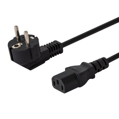 Savio Cable CL-98 IEC320 C13 - Shuko 1.8M Black — image 1
