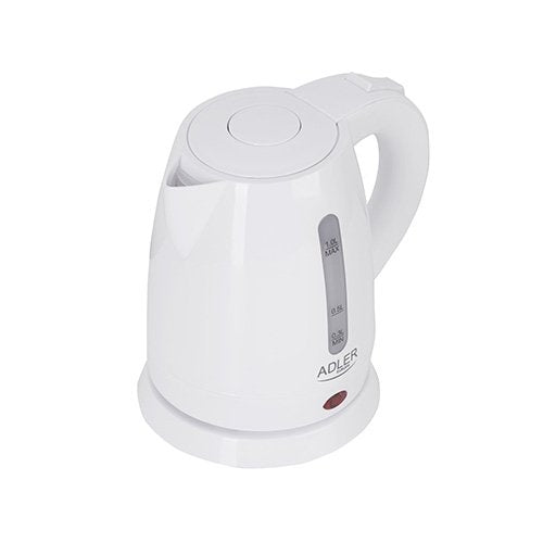 Adler Kettle Water Ad 1272 Tetera Eléctrica 1 L Avellana, White 1600W