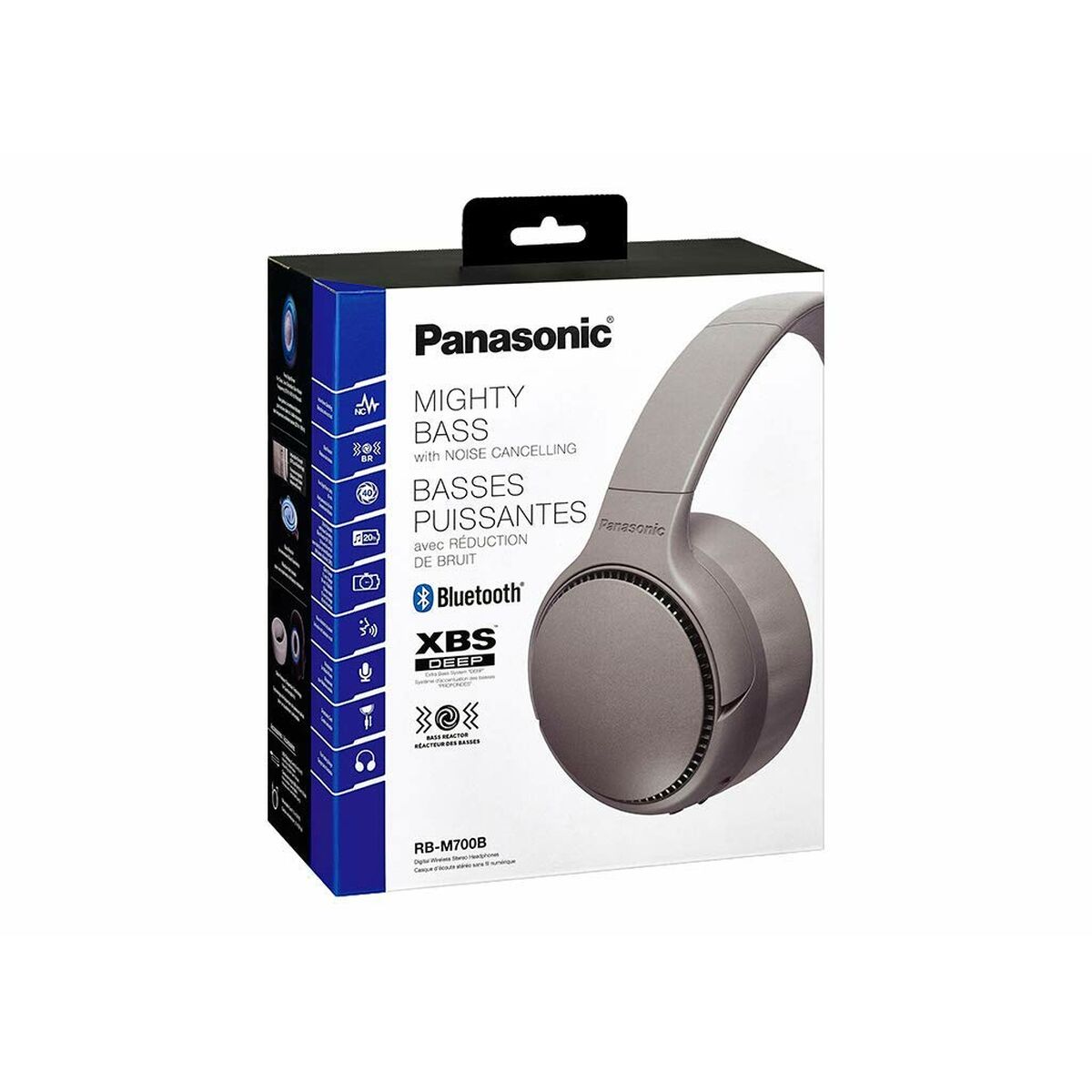 Panasonic Wireless Headphones Panasonic Rb-M700Be-C White Bluetooth